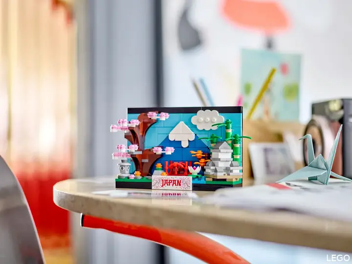 lego ansichtkaart japan