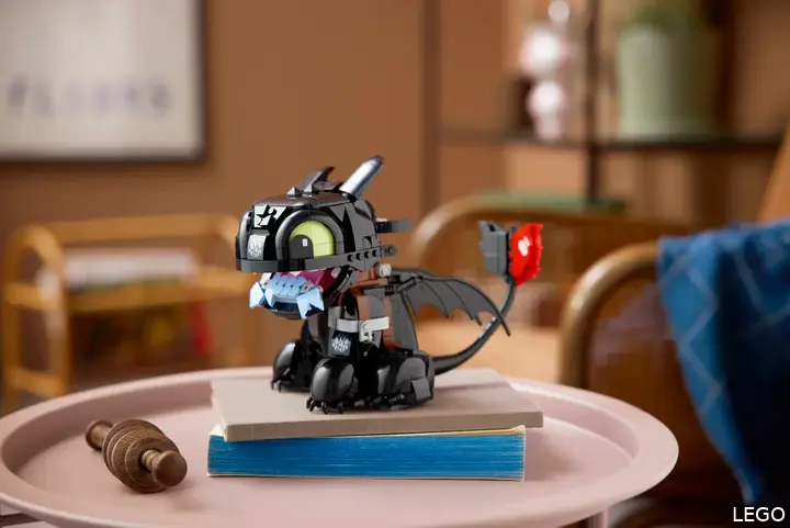 lego how to train your dragon toothless