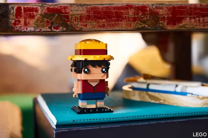 lego one piece luffy brickheadz