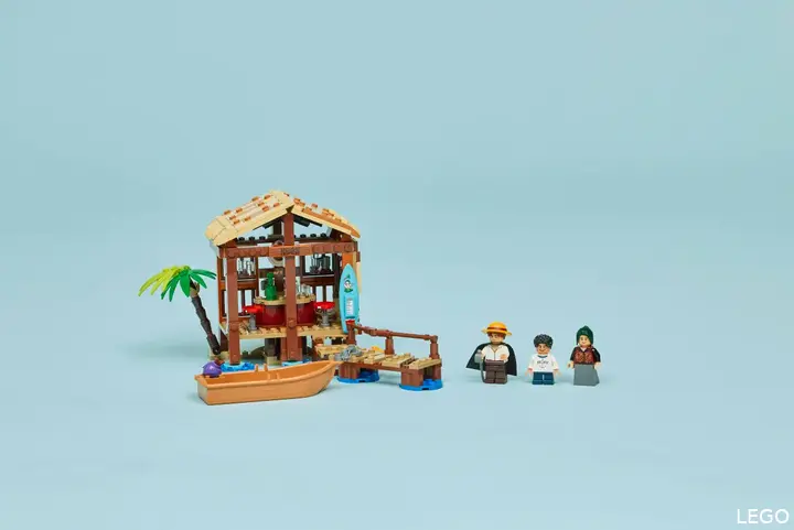 lego one piece windmill village hut