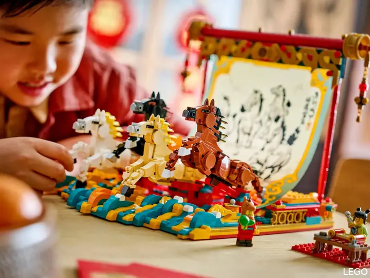 LEGO Chinees nieuwjaar paarden