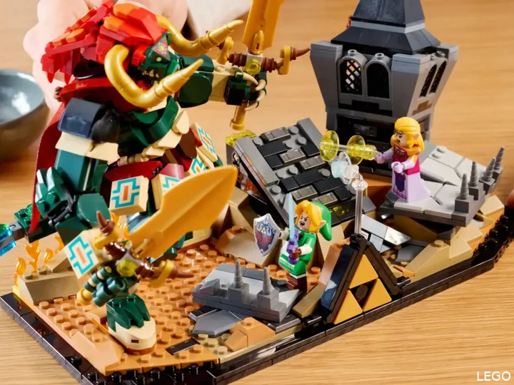 LEGO the Legend of Zelda Ocarina of Time eindstrijd (1)