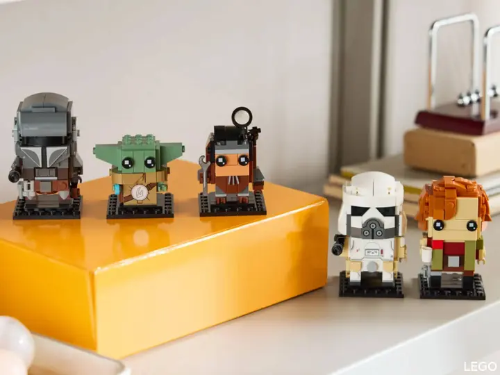 LEGO BrickHeadz 40856_ The Mandalorian &amp; Grogu_ Allies &amp; Villains