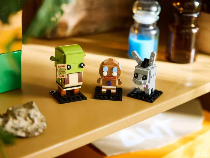 LEGO BRickheadz Shrek Donkey and Gingy