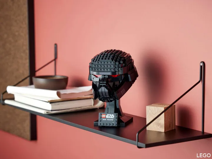 Dark trooper LEGO helm