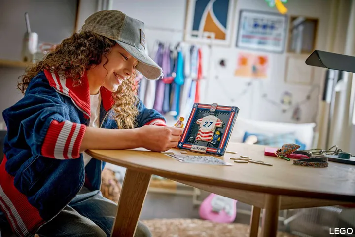 LEGO Amerikaans Nationaal Voetbalshirt