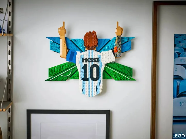 LEGO Editions 43018 Lionel Messi - Viering set hanging