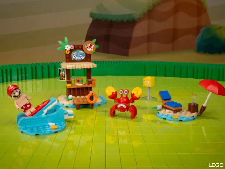 LEGO Super Mario 72055 Mario's strandavonturen