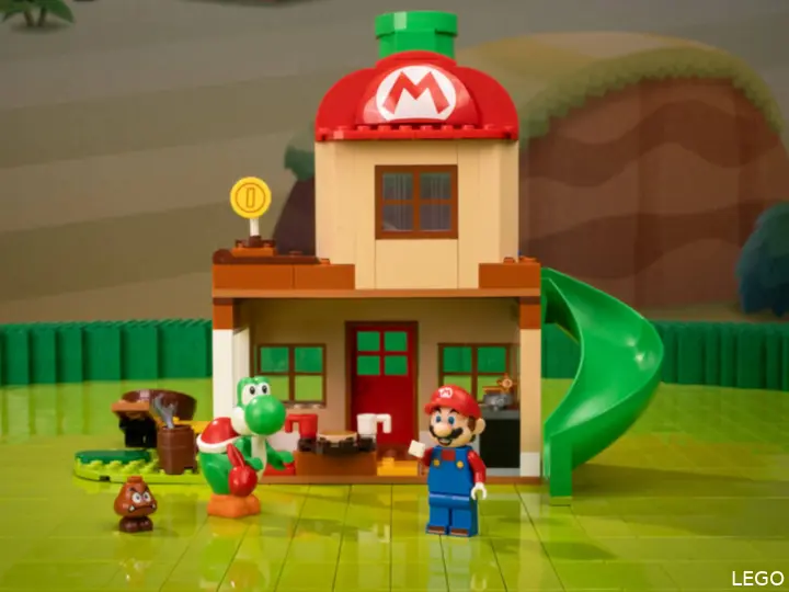 LEGO Super Mario 72057 Yoshi bij Mario's huis