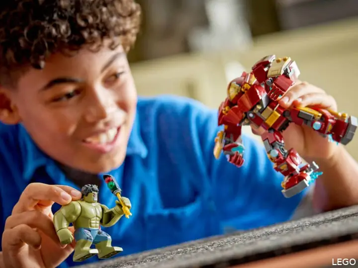 LEGO ultieme strijd Hulkbuster versus Hulk