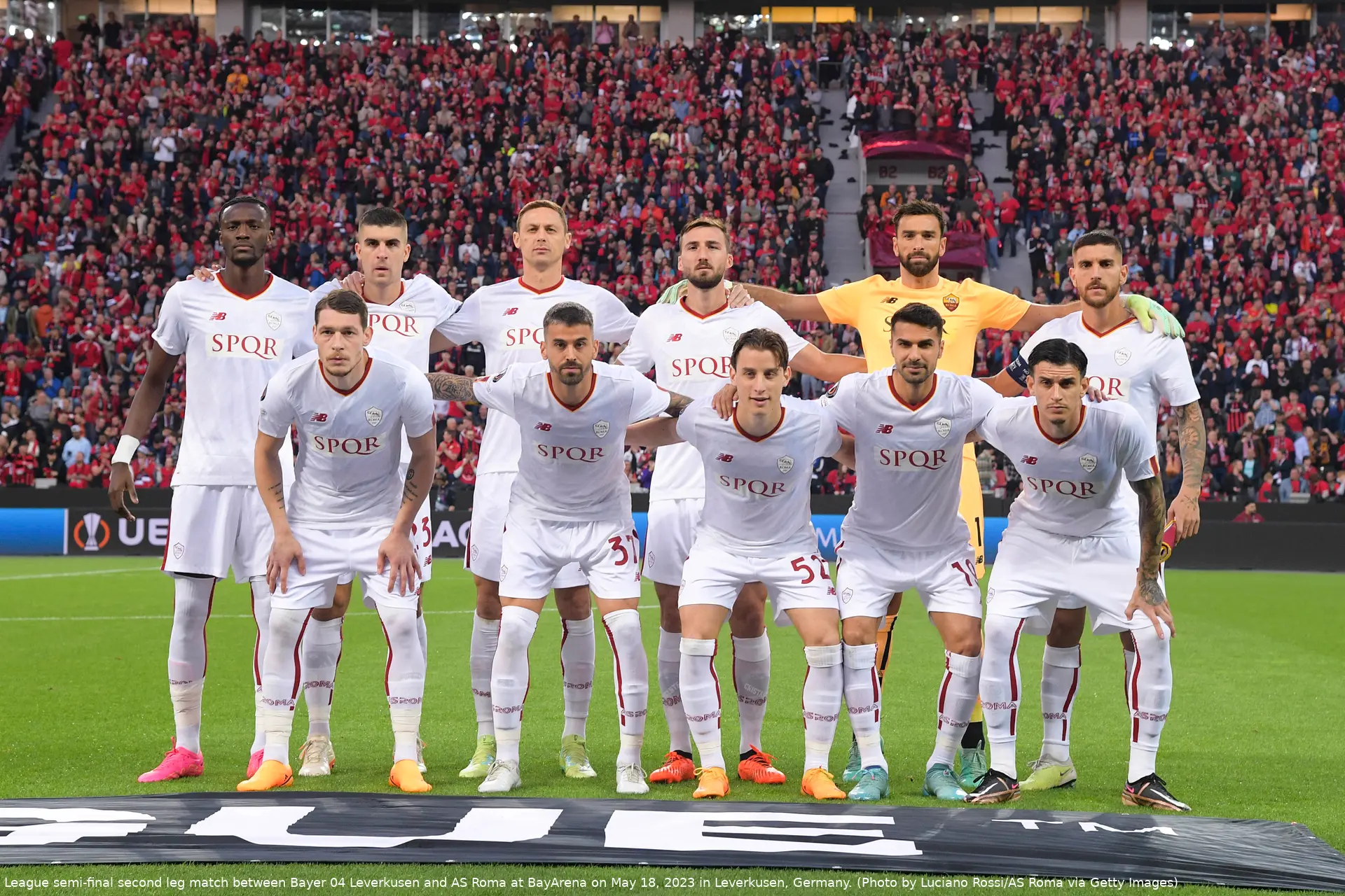 bayer leverkusen roma formazione