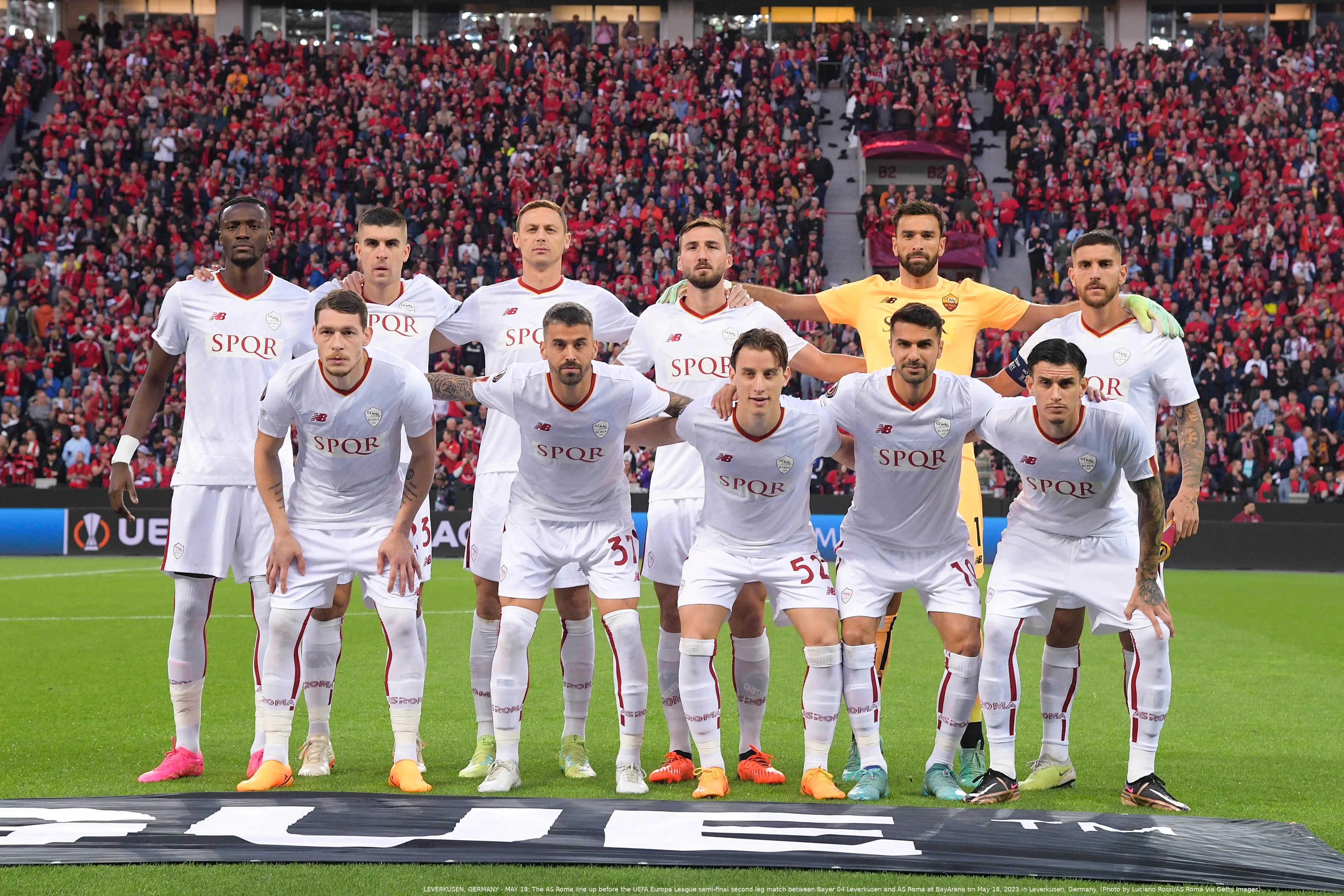 bayer leverkusen roma formazione