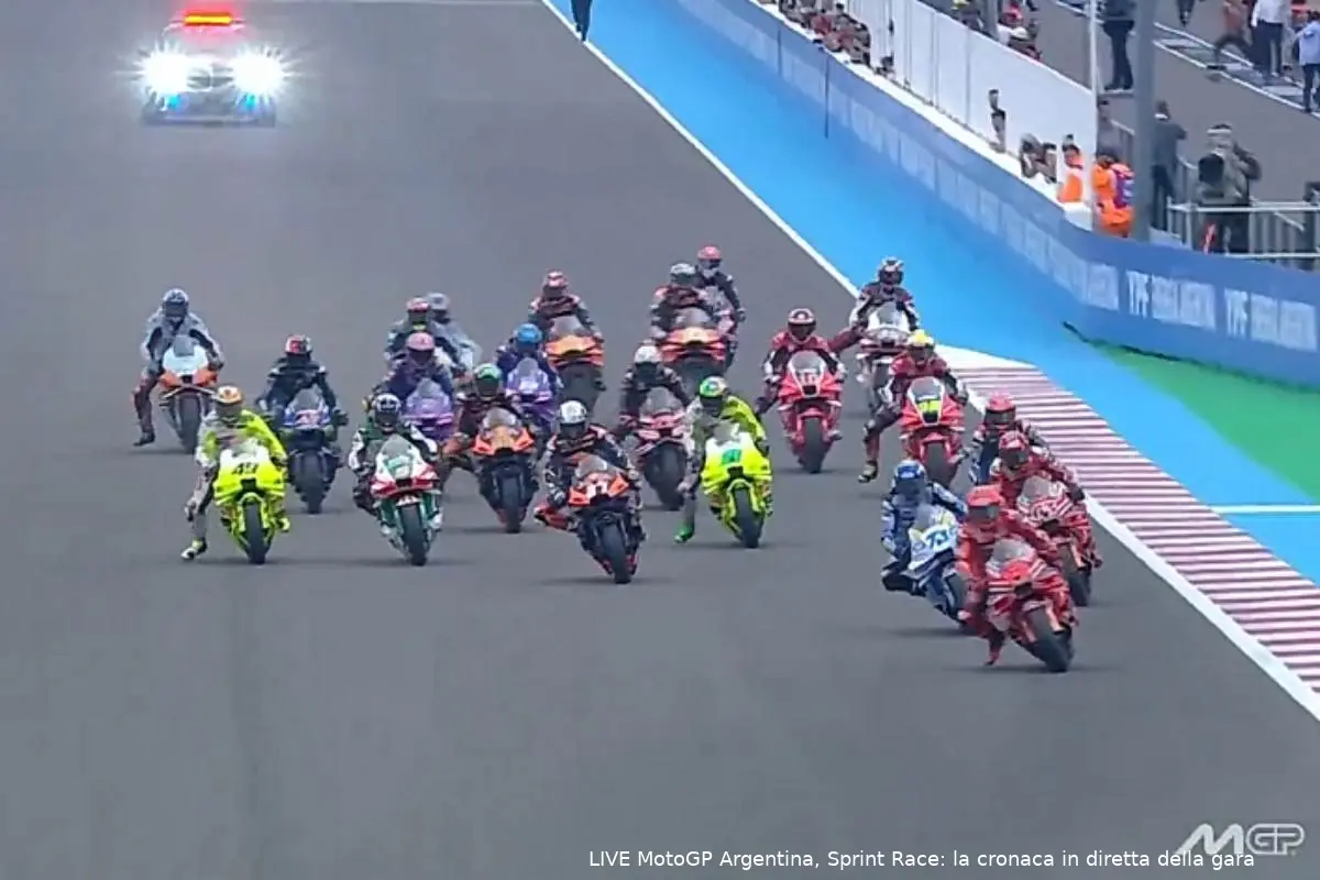 sprint race motogp argentina