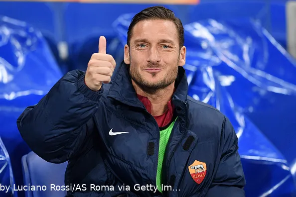 totti ok lione roma