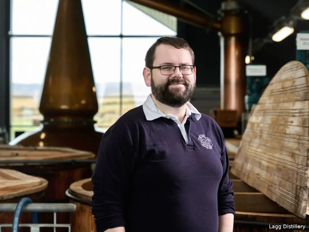 Graham Omand Lagg Distillery warehouse