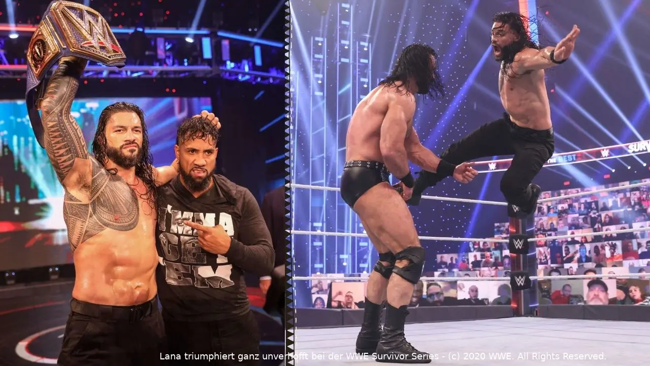 wwe survivor series 2020 drew roman
