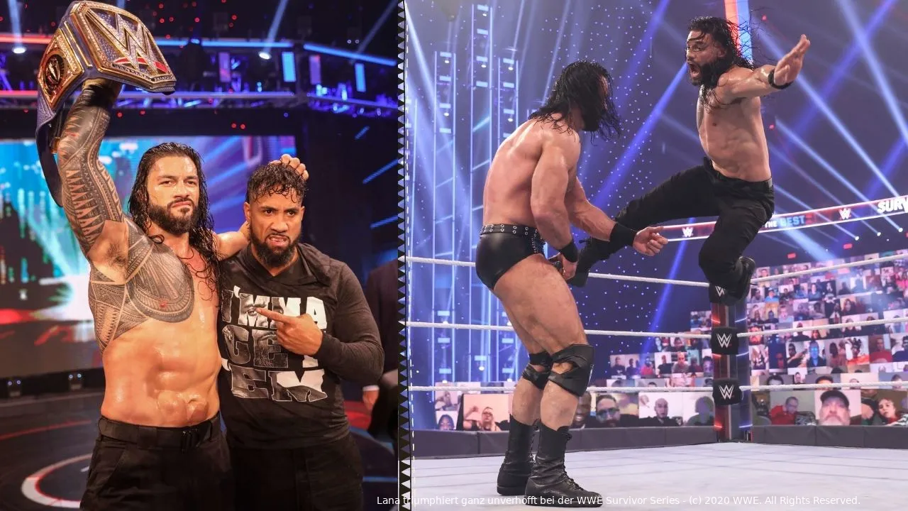 wwe survivor series 2020 drew roman