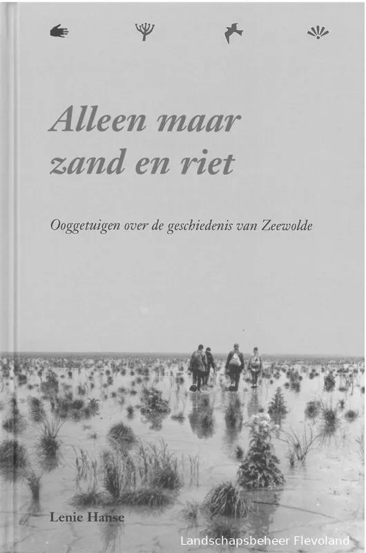 omslag alleen maar zand en riet