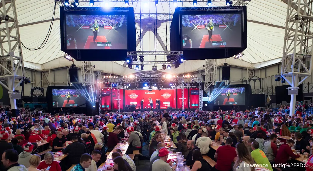 Bühne der UK Open<br>