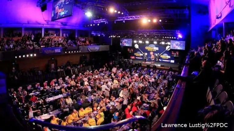 Austragungsort des Grand Slam of Darts<br>