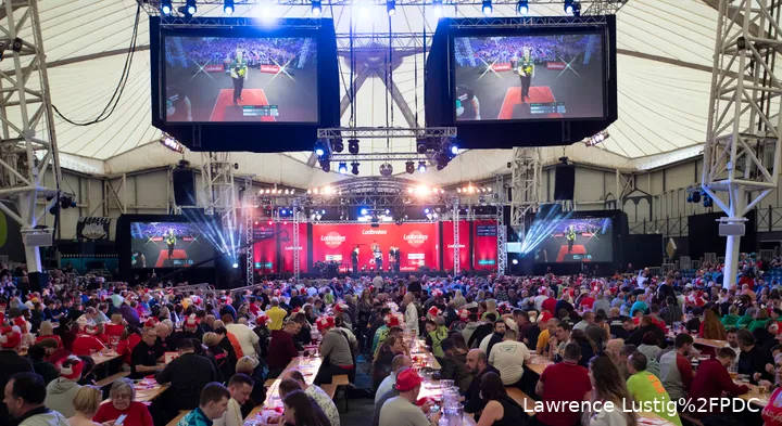 Bühne der UK Open<br>