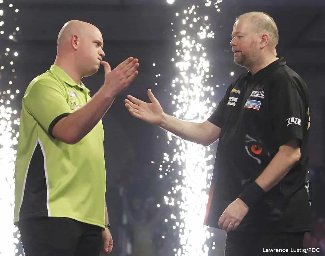 The match between Michael van Gerwen and Raymond van Barneveld at the 2017 Darts World Cup went down in history as the best World Cup match ever