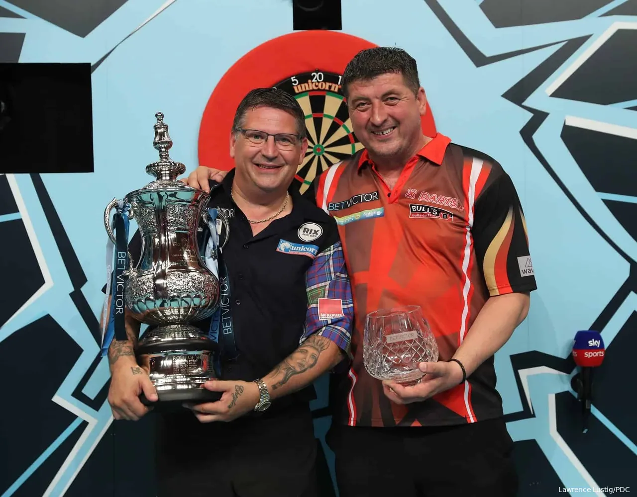 Gary Anderson schaffte es beim World Matchplay 2018 insgesamt 52 Mal, eine 180 zu werfen.