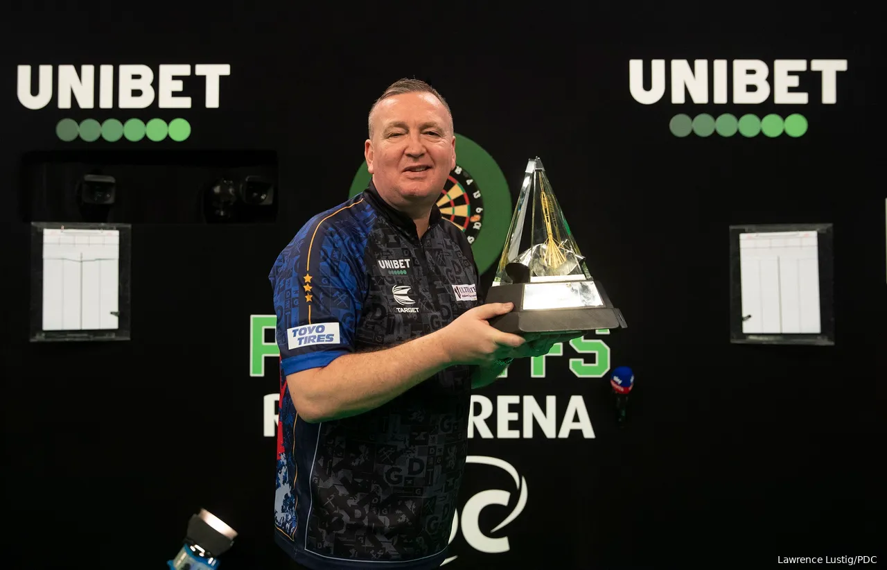 Glen Durrant ist ein bemerkenswerter Name auf der Ehrungsliste der Premier League Darts