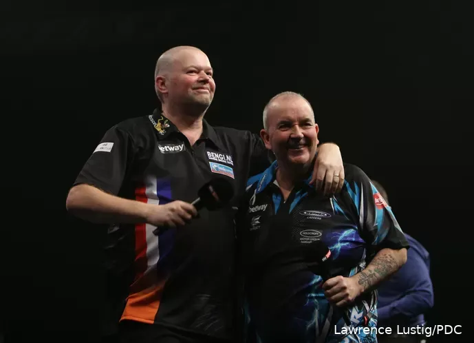 Van Barneveld und Taylor waren seine beiden Größen in der PDC.