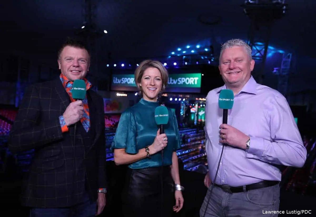 Oude ITV Darts-team