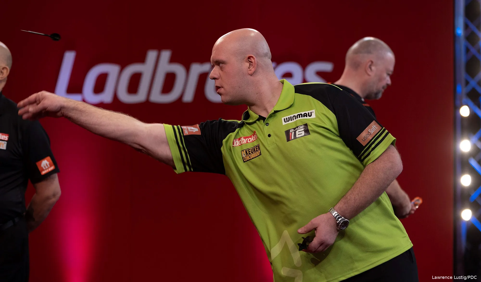 PLAYERSCHAMPS RD2 MICHAEL VAN GERWEN RAYMOND VAN BARNEVELD15