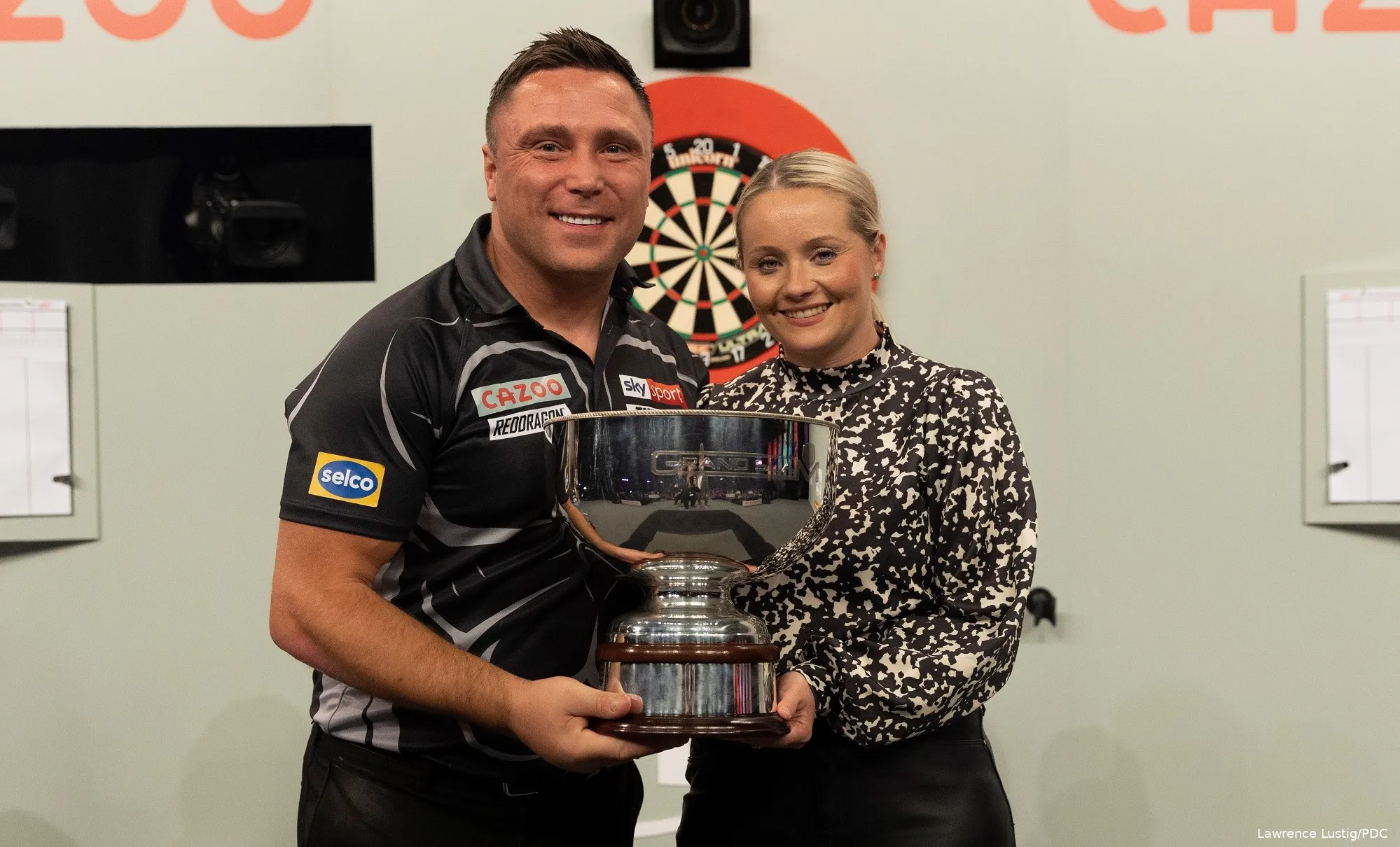 GRANDSLAM FNL GERWYN PRICE MISS PRICE18A