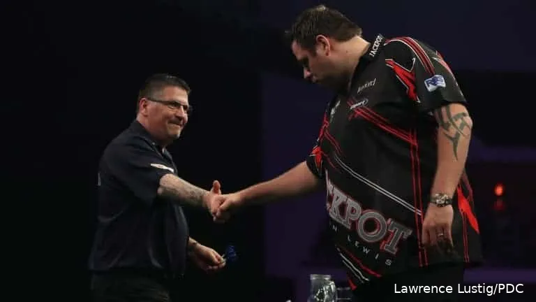 Gary Anderson Adrian Lewis