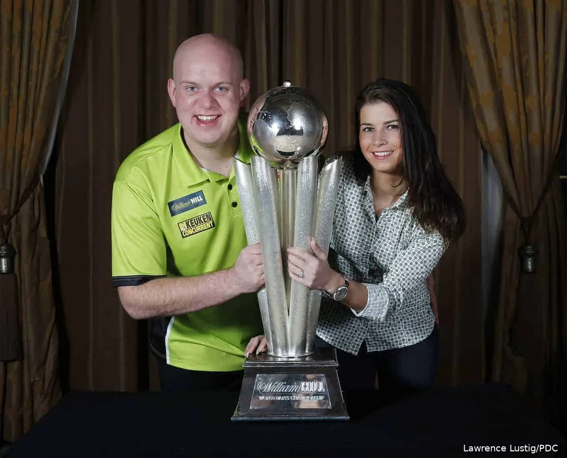 foto van gerwen vader geworden van een dochter