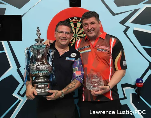 Gary Anderson managed to throw 180 a total of 52 times during the 2018 World Matchplay.