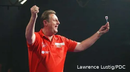 Eine der größten Legenden des Dartsports: Eric Bristow