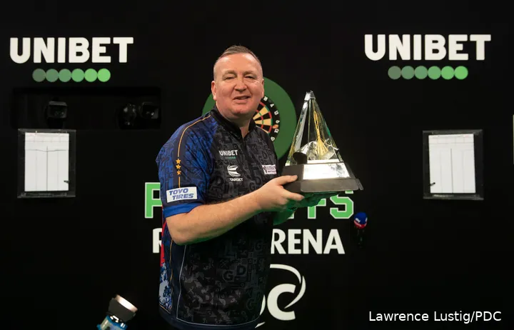 Glen Durrant is a notable name on the Premier League Darts honor roll
