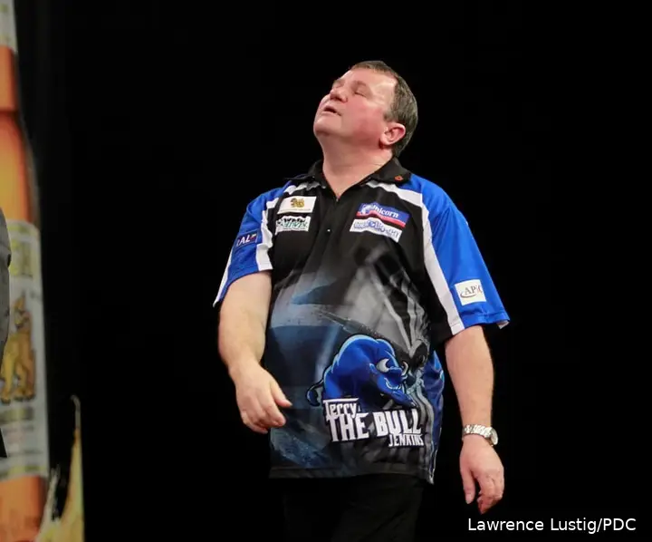 Terry Jenkins on the stage