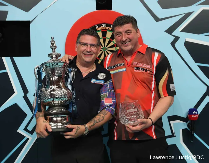 Gary Anderson managed to throw 180 a total of 52 times during the 2018 World Matchplay.