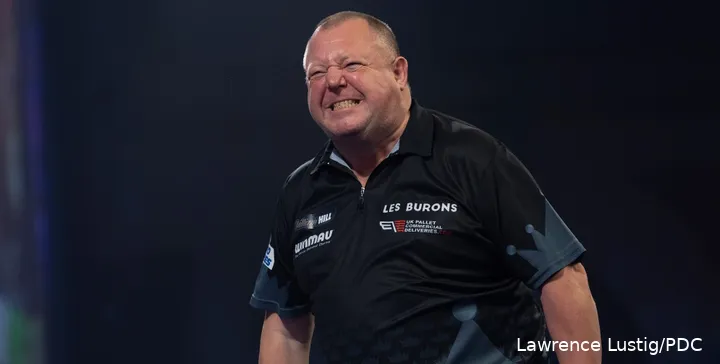 Mervyn King is de eerste reserve voor het WK Darts