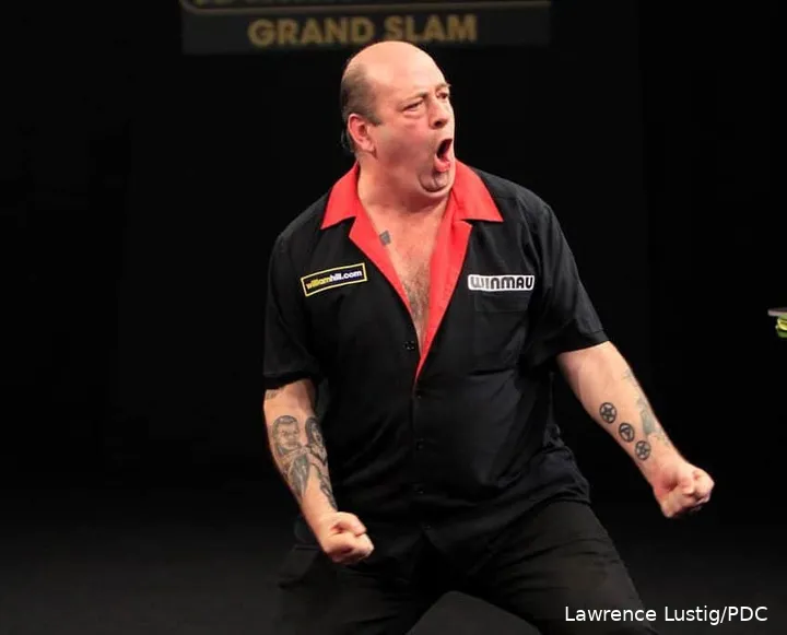 Ted Hankey won zijn eerste wereldtitel in 2000