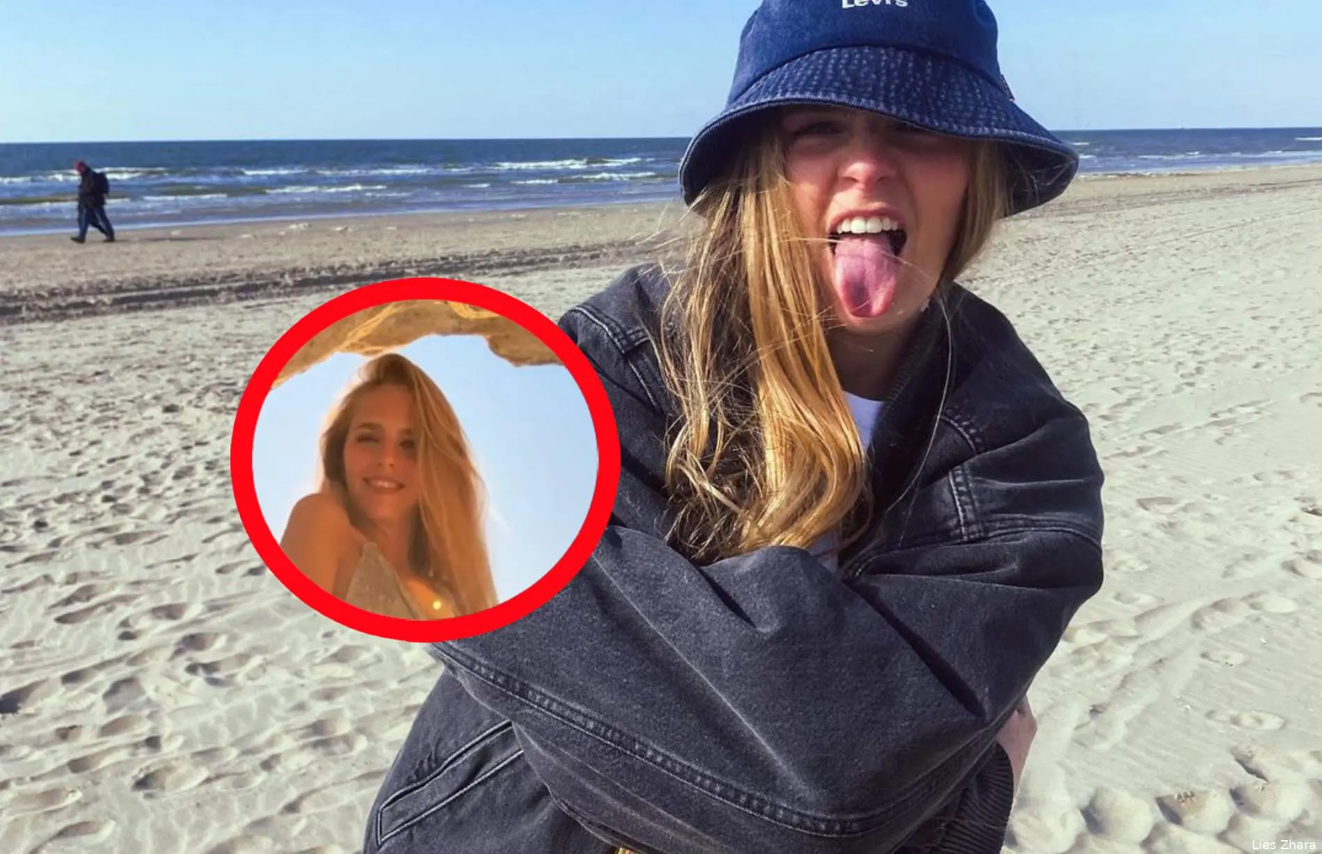 lies zhara laat iets te veel zien in topje 4
