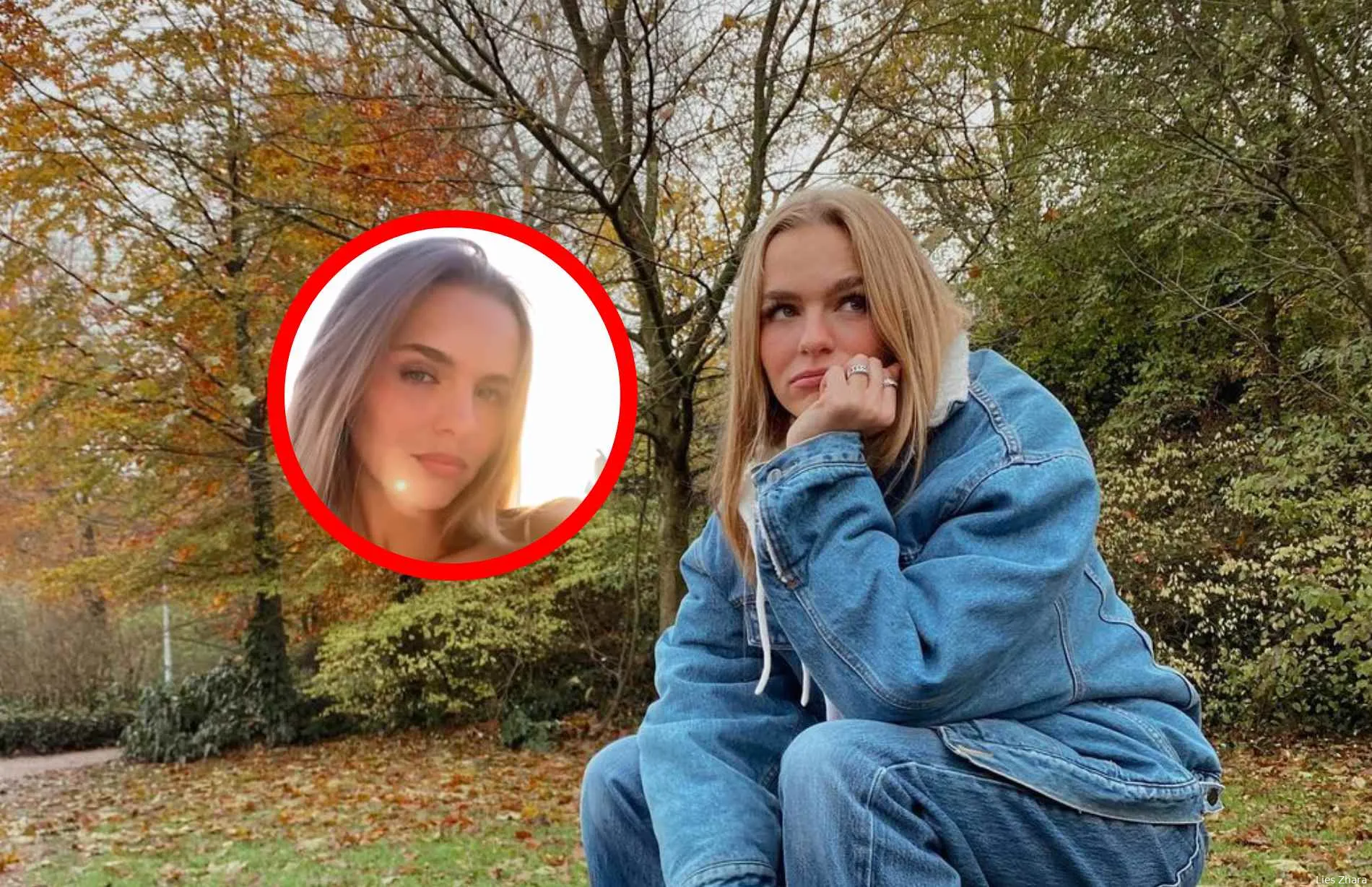 lies zhara poseert in te strak jurkje 3