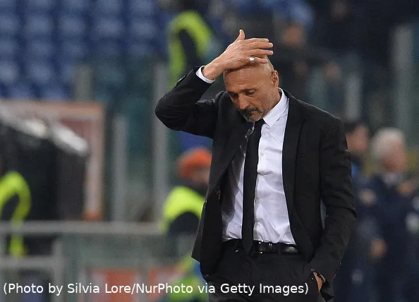 spalletti mano in testa