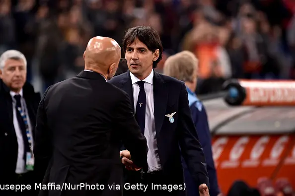 inzaghi spalletti stretta di mano derby