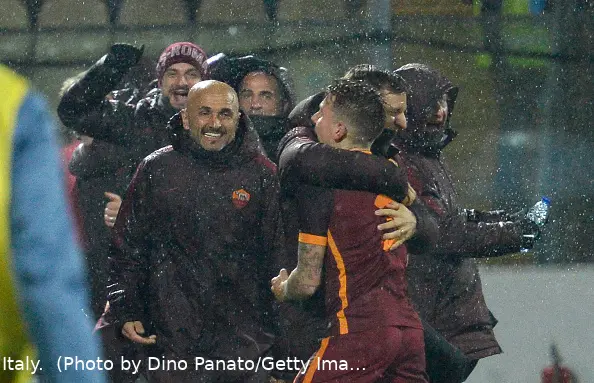 digne spalletti esultaza carpi roma