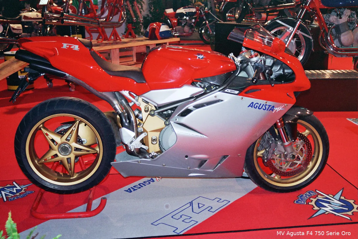 mv agusta f4 serie oro