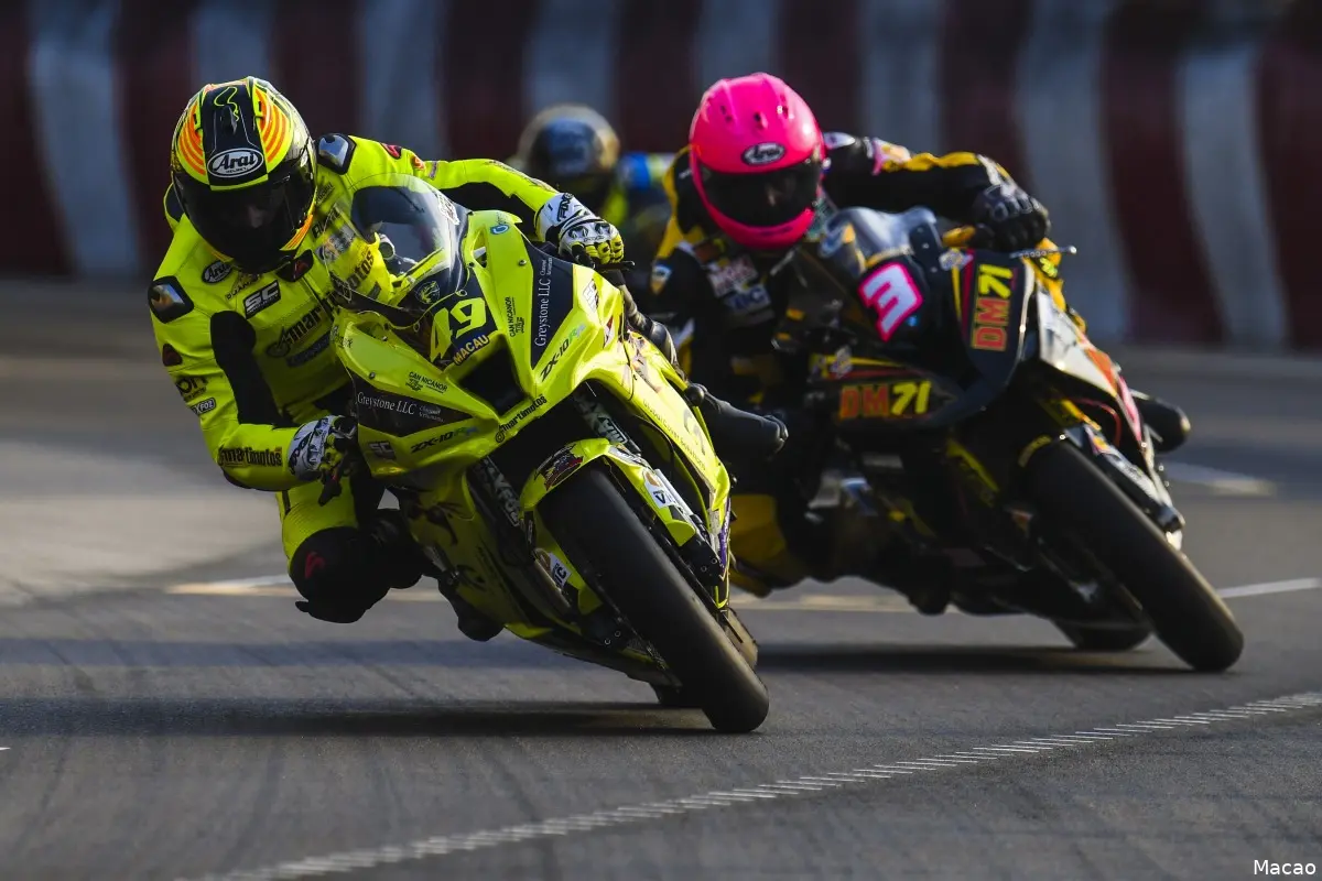 macau gp moto action 2022