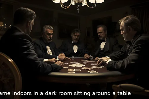 men playing poker
