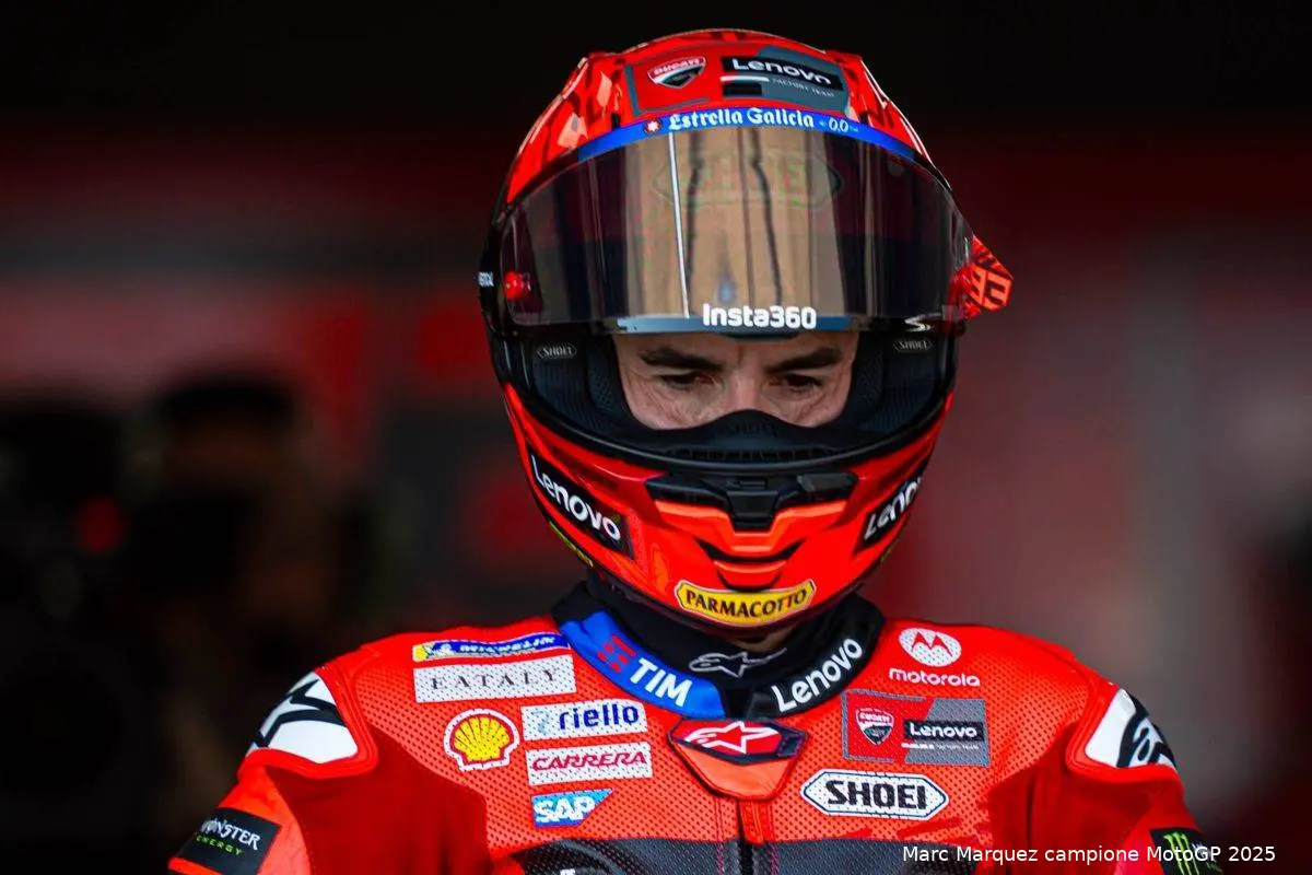 Marc Marquez che non si fa per correre in MotoGP